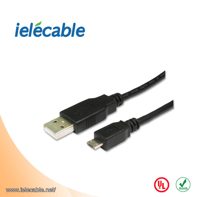 USB A Male to Micro USB Male