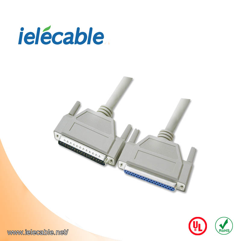 DB37 male to female cable
