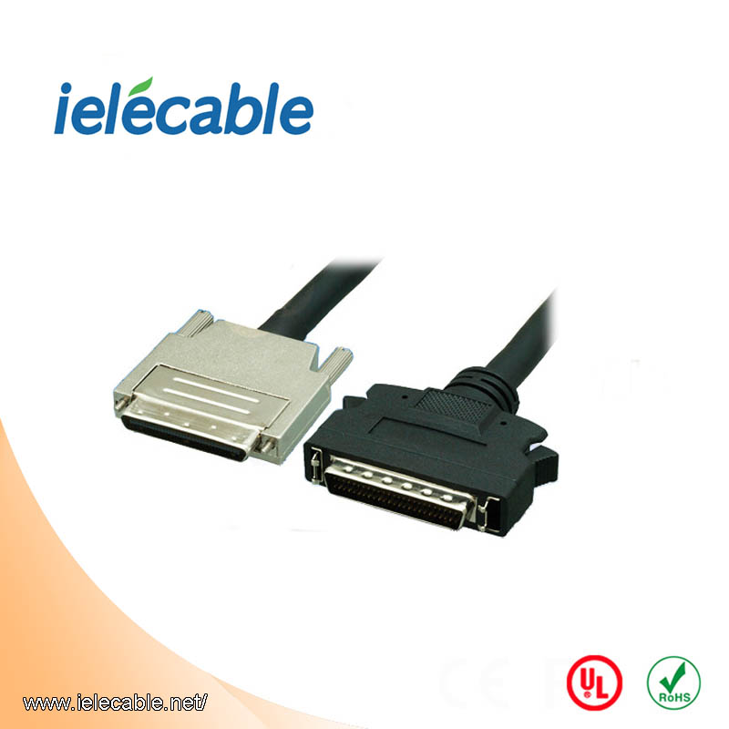 VHDCI 68 to DB50 M/M cable